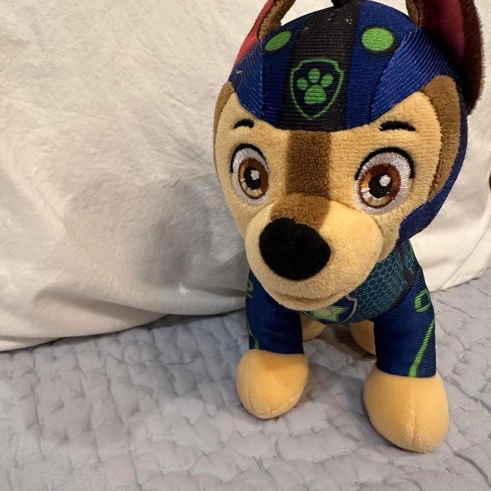 Paw Patrol Chase Police Dog Plush Stuffed Animal Toy Nickelodeon